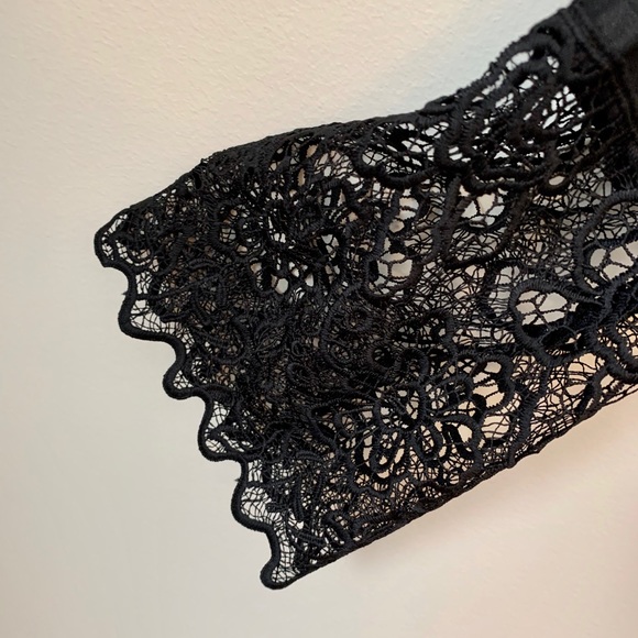 GUESS Lace-Trimmed Top - Picture 6 of 8